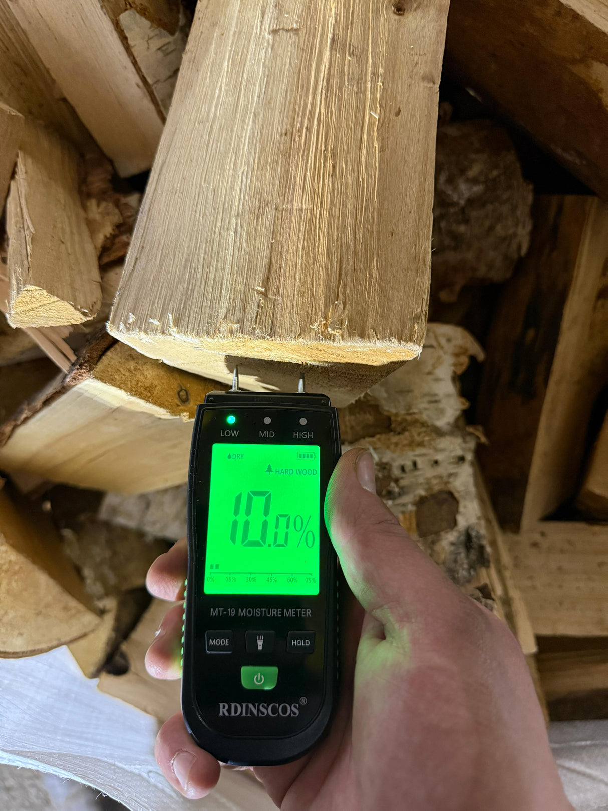 40L Net of Premium Hardwood Kiln Dried Logs Pure Clean Rental Solutions