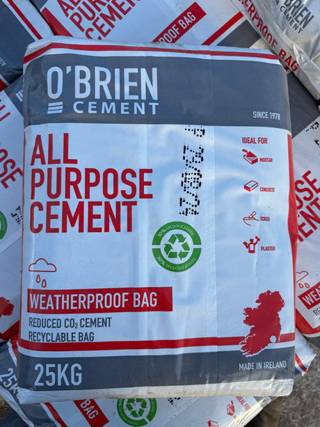 Cement 25KG Bag - Cemcor General Purpose Pure Clean Rental Solutions