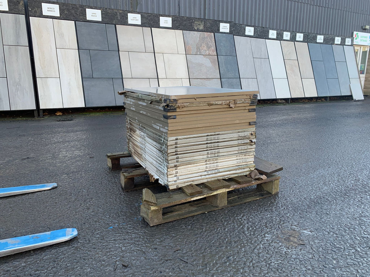 Clearance - Aged Kandla Grey Honed Porcelain Paving - 900x600 Pure Clean Rental Solutions