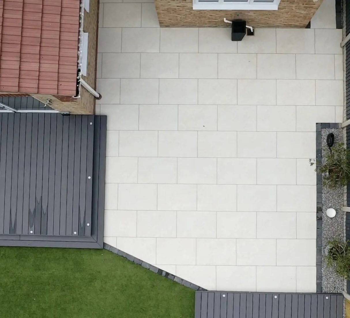 Clearance - Aged Quartz White Porcelain Paving - 900x600 Pure Clean Rental Solutions