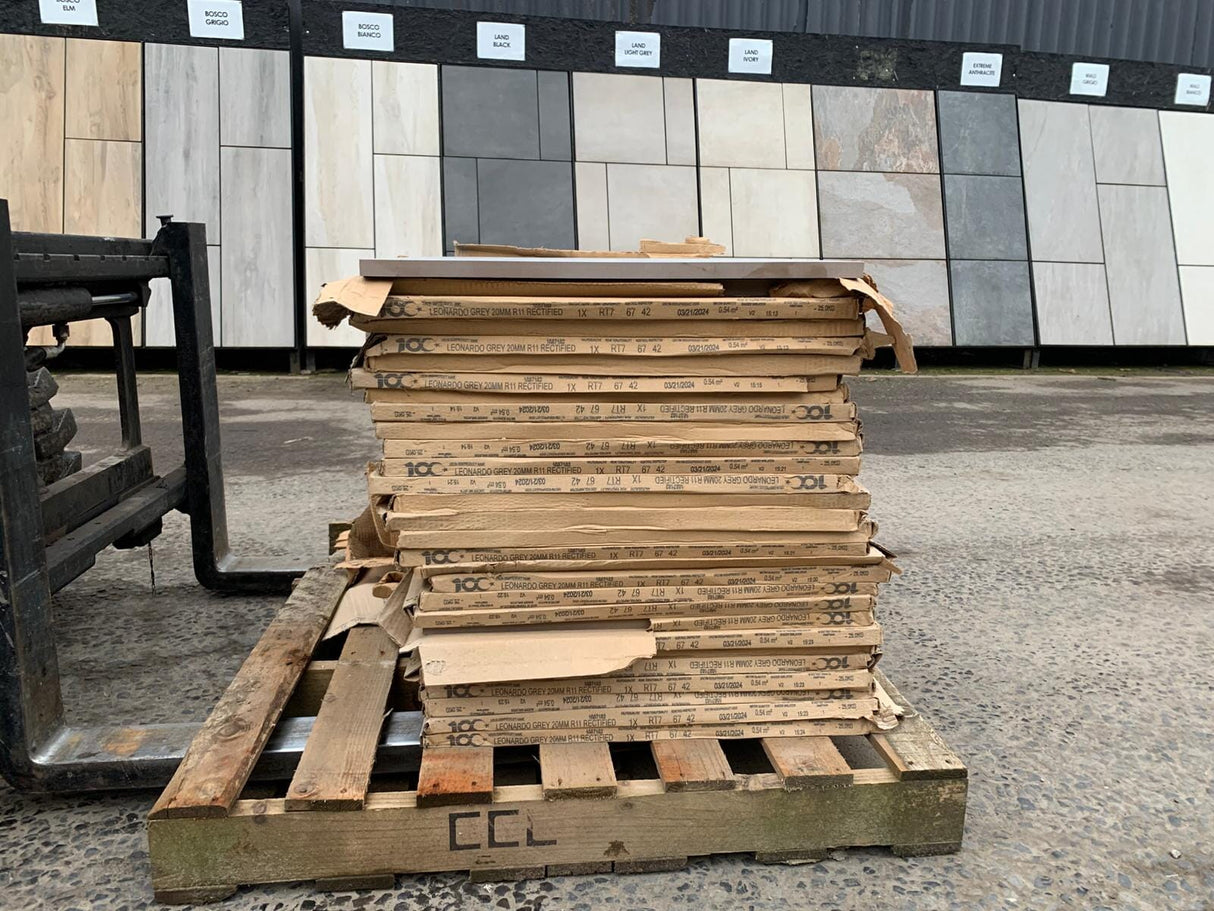 Clearance - Earth Grey Porcelain Paving - 900x600 Pure Clean Rental Solutions