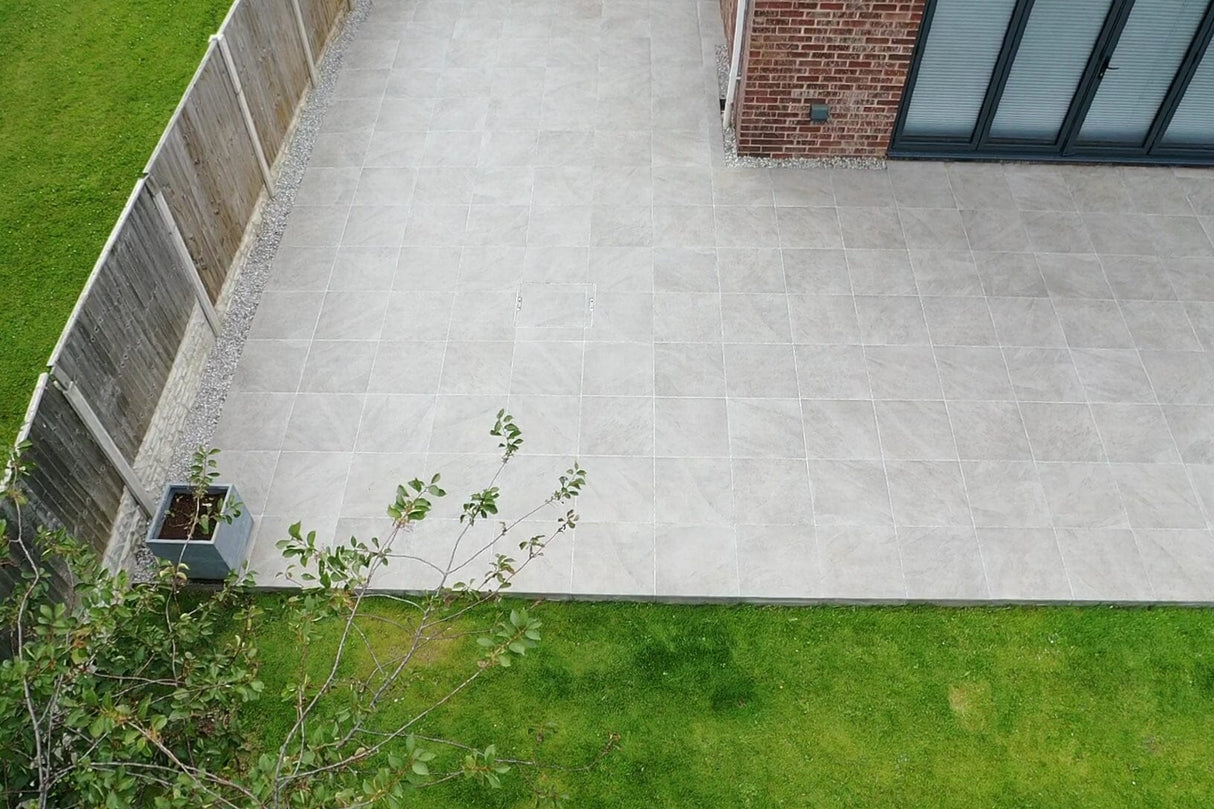Clearance - Slate Grigio Porcelain Paving - 600x600 2 Pure Clean Rental Solutions