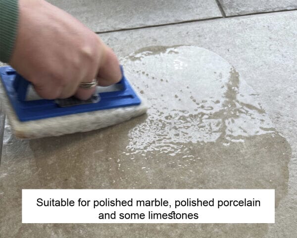 LTP Smooth White Pad With Handle Pure Clean Rental Solutions