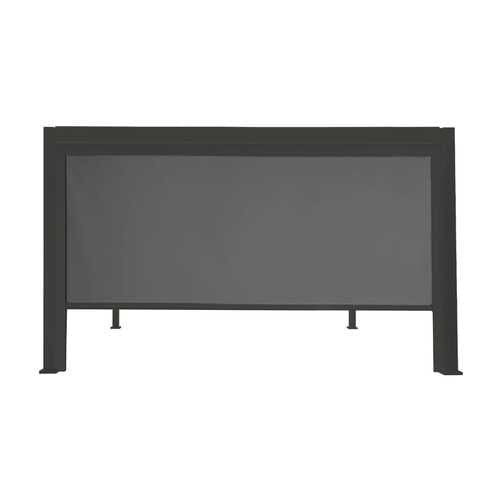 Nova - Titan Pergola Pull Down Screen - 3M Grey Pure Clean Rental Solutions