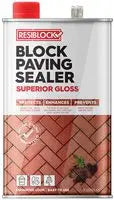 Resiblock Superior Block Paving Sealer Pure Clean Rental Solutions Superior Gloss