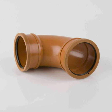 87.5° Double Socket Bend 110mm Pure Clean Rental Solutions