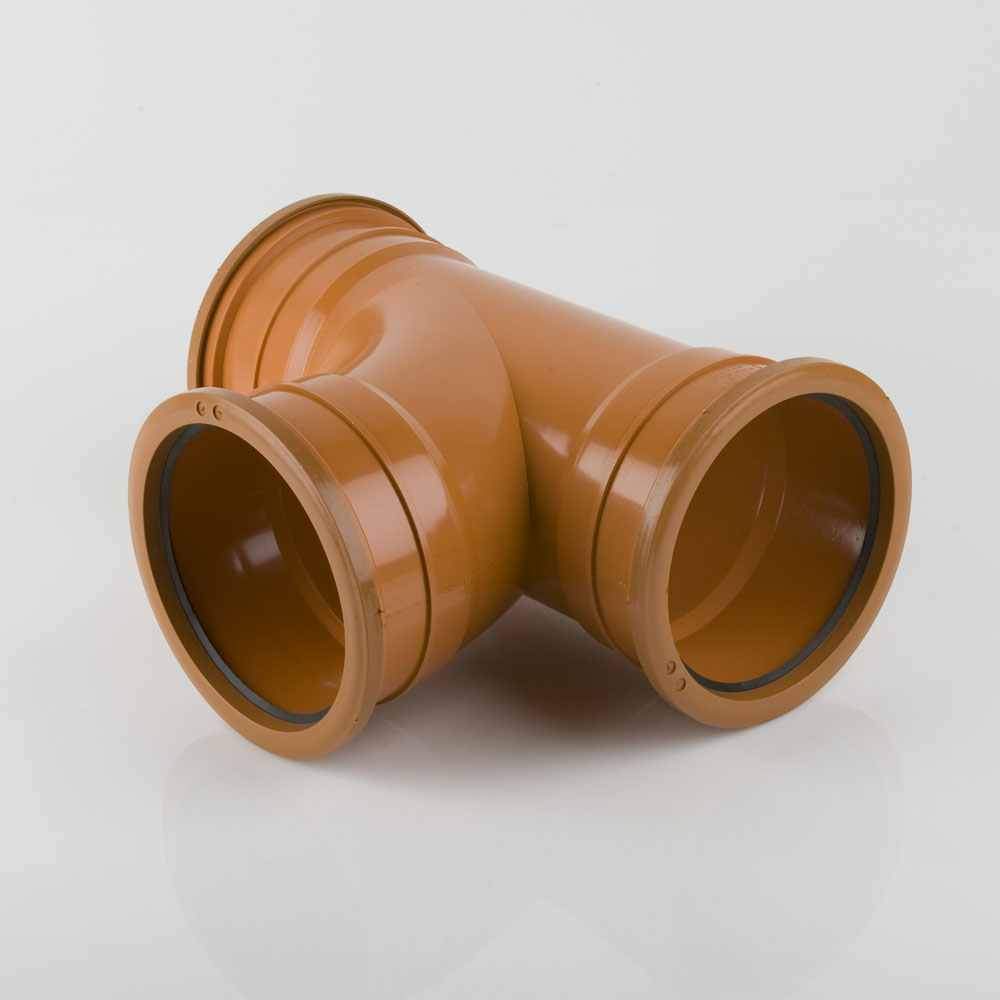 87.5° Triple Socket Branch 110mm Pure Clean Rental Solutions