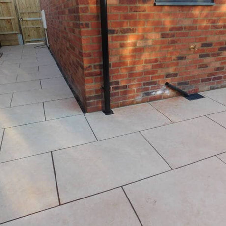 Aged Crema - Porcelain Paving Pure Clean Rental Solutions 900x600x20mm Pallet