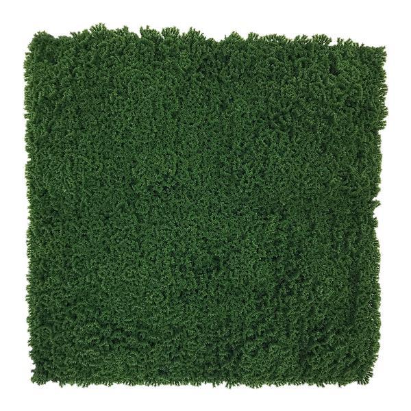 Artificial Dark Green Moss Panel 100x100 cm Pure Clean Rental Solutions