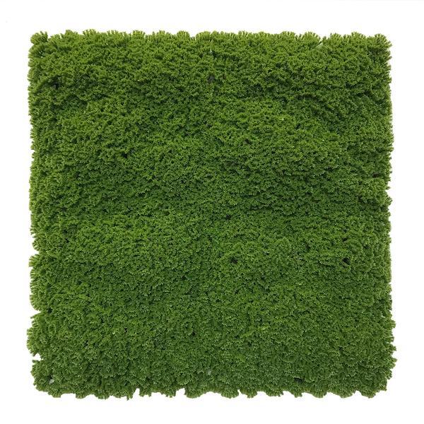Artificial Green Moss Panel 100x100 cm Pure Clean Rental Solutions
