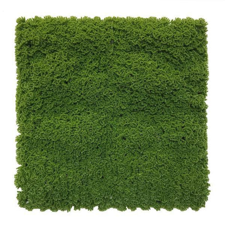 Artificial Green Moss Panel 100x100 cm Pure Clean Rental Solutions