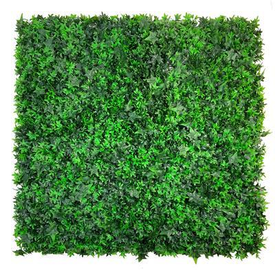 Artificial Green Wall Mixed Plant Panel with Ivy 100x100 cm Pure Clean Rental Solutions