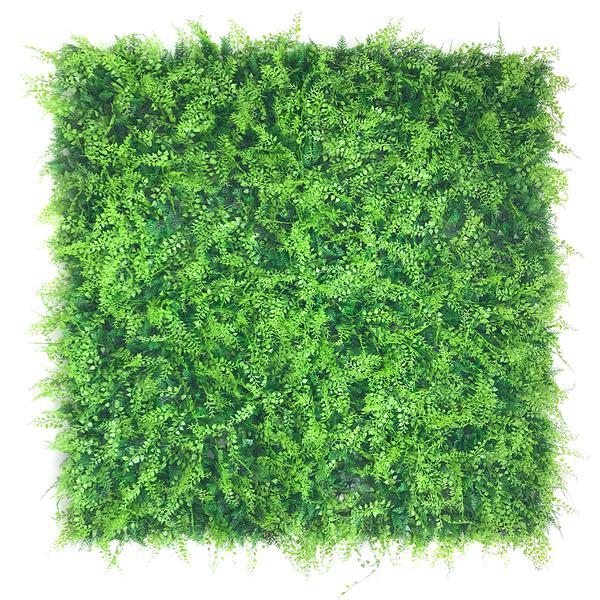 Artificial Green Wall Plant Panel with Bamboo Fern 100x100 cm Pure Clean Rental Solutions