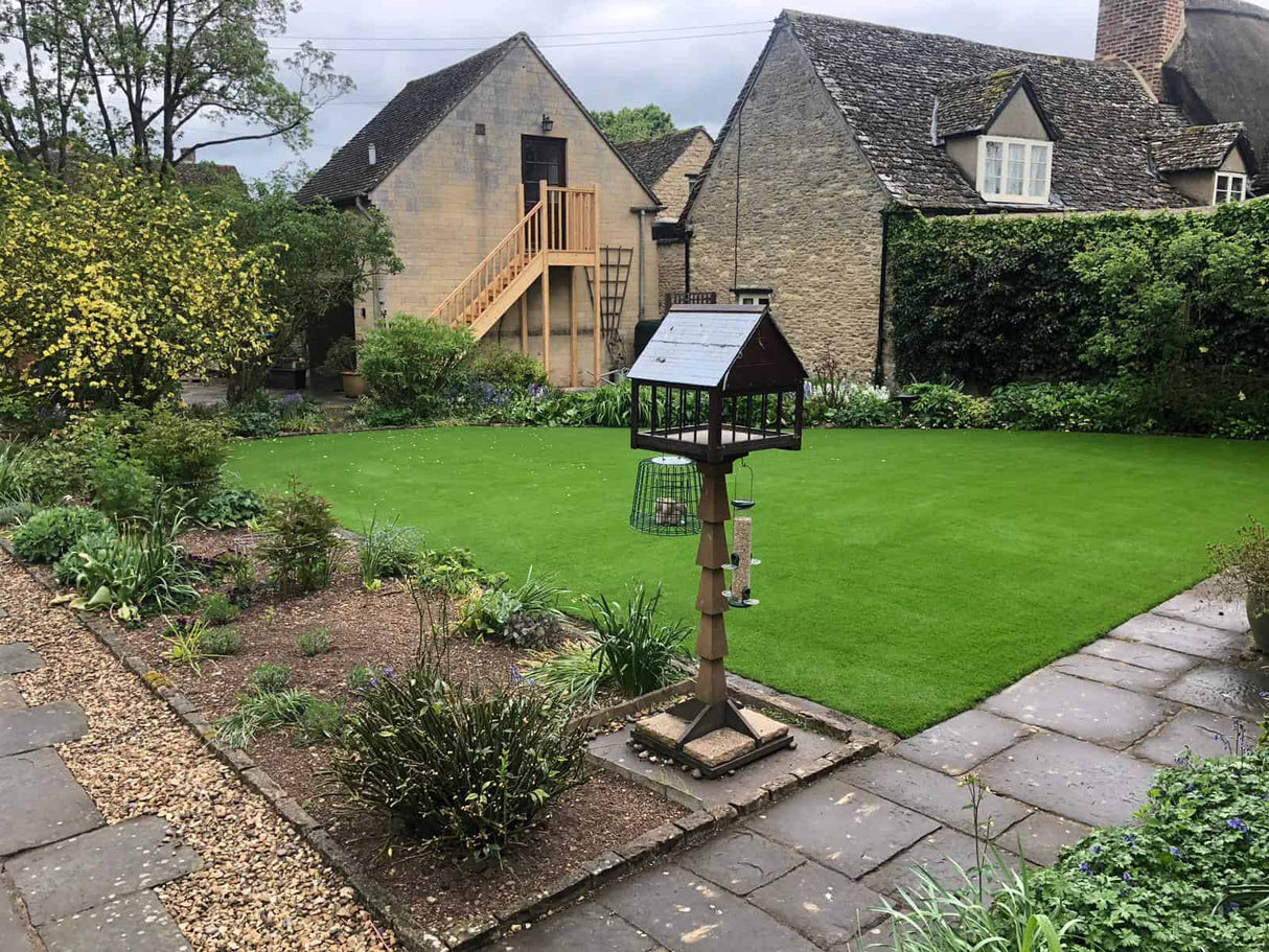 Birch 38mm Artificial Grass Lawn & Garden Pure Clean Rental Solutions