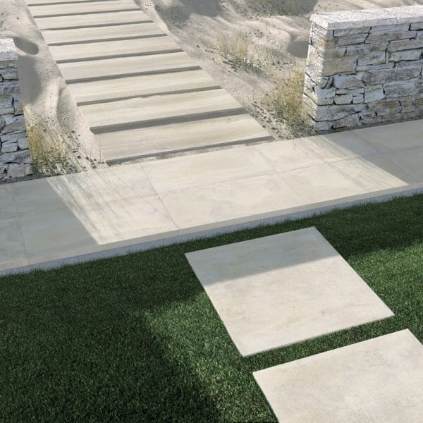 Bosco Bianco - Wood Effect Porcelain Paving Pure Clean Rental Solutions