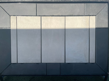 Charcoal Border Edging - Porcelain Paving Pure Clean Rental Solutions