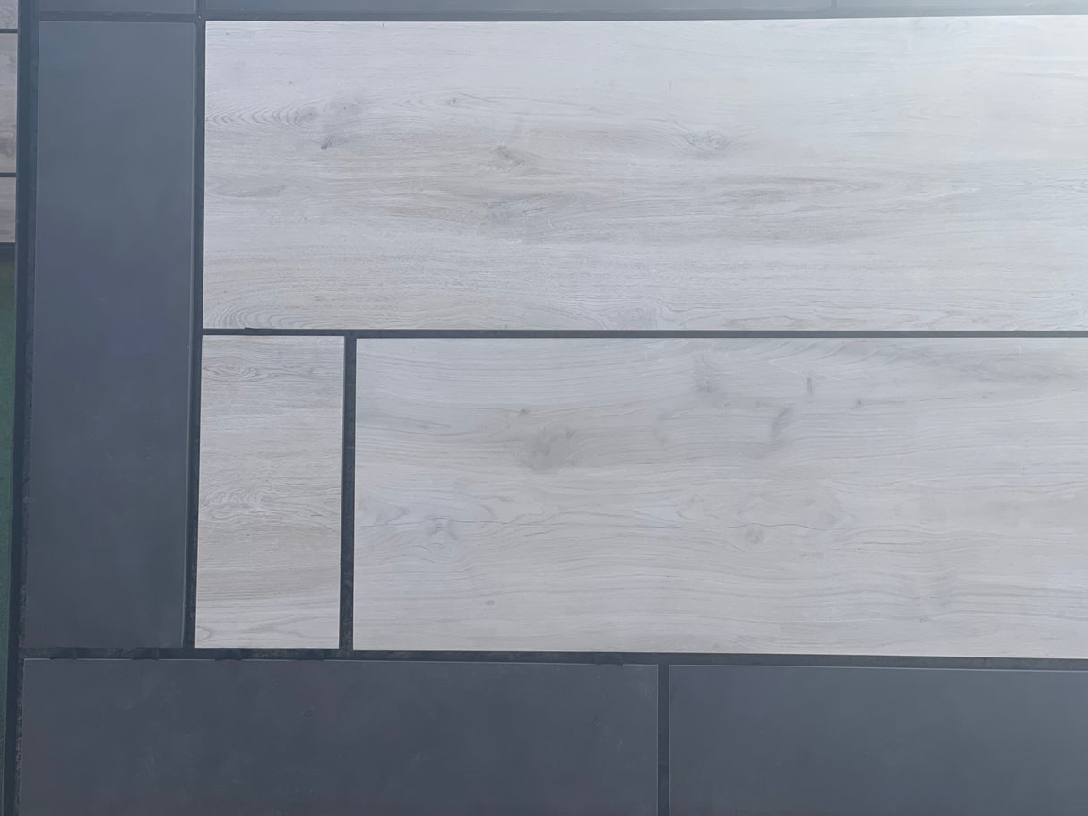 Charcoal Border Edging - Porcelain Paving Pure Clean Rental Solutions