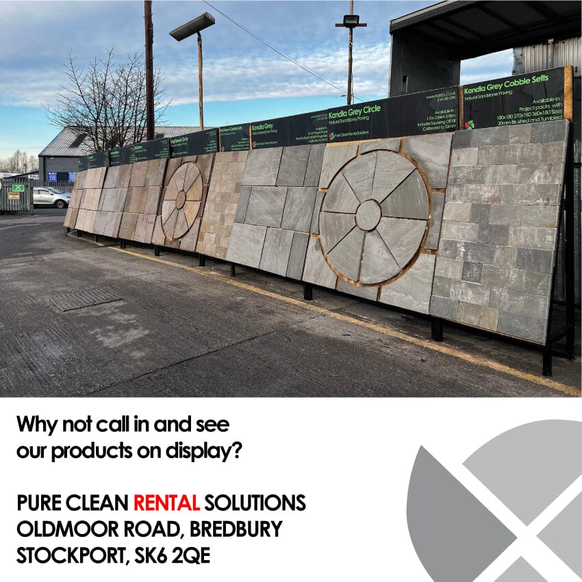 Chorus White - Porcelain Paving Pure Clean Rental Solutions