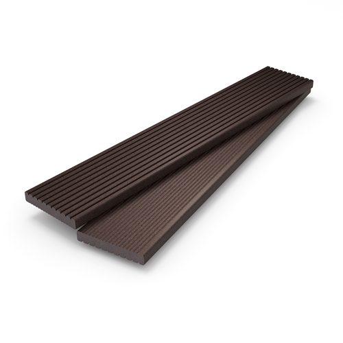 Ecodek® Signature AT - Composite Decking Board Pure Clean Rental Solutions Dark Brown