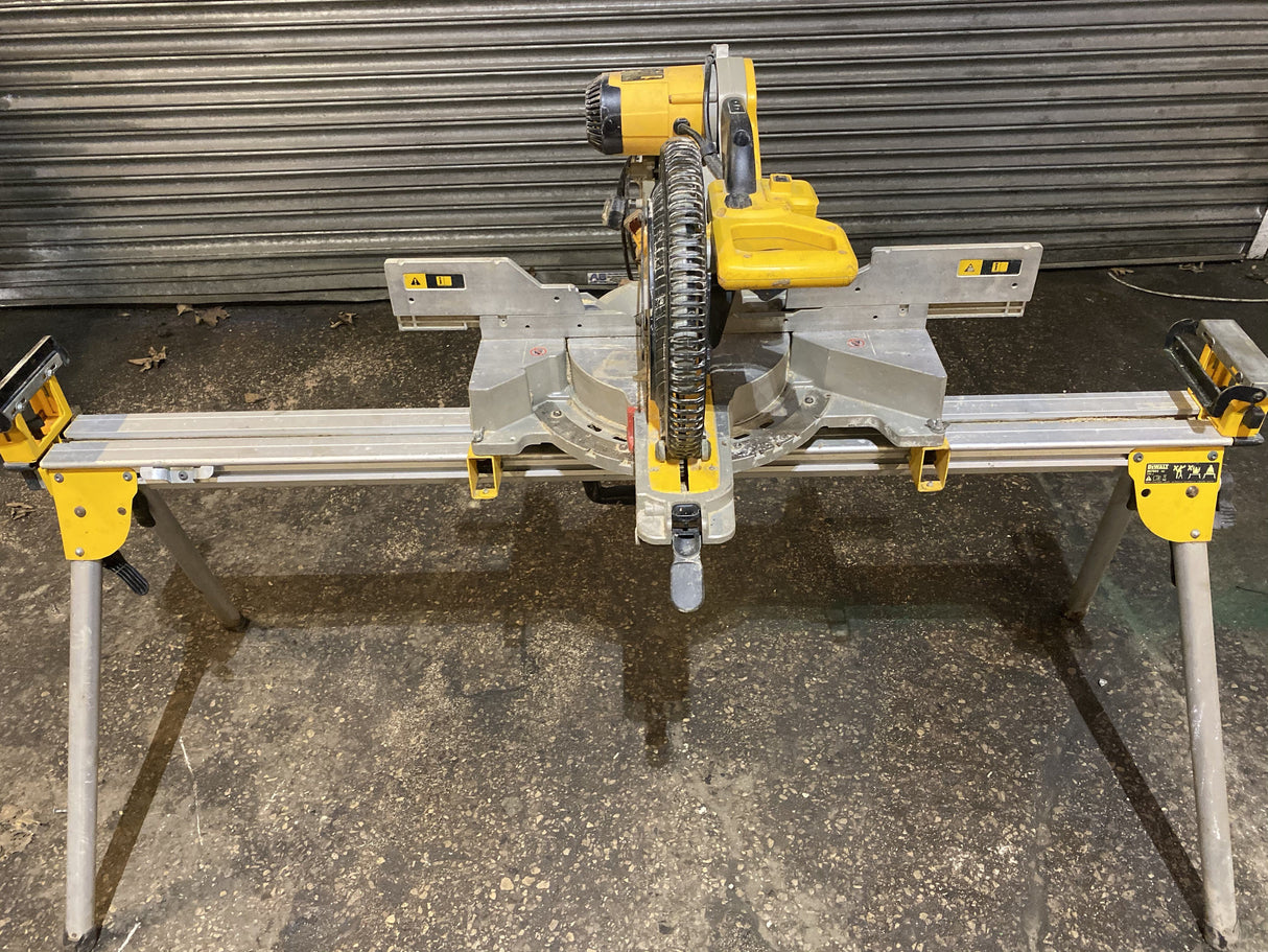 Ex Rental Dewalt compound mitre saw Pure Clean Rental Solutions
