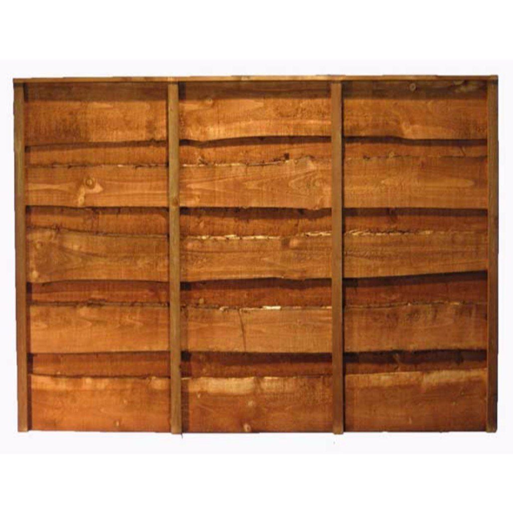 Heavy Duty Waneylap Fence Panel Pure Clean Rental Solutions