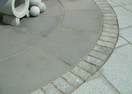 Kandla Grey Natural Sandstone Circle Kit Pure Clean Rental Solutions