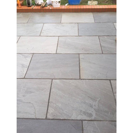 Kandla Grey - Natural Sandstone Paving Pure Clean Rental Solutions 600x600 Single Slab