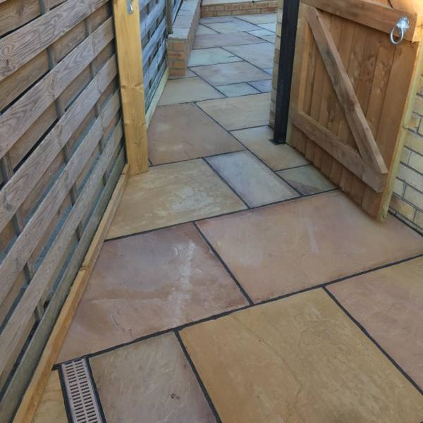 Lalitpur Yellow - Natural Sandstone Paving Pure Clean Rental Solutions