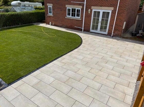 Land Ivory - Porcelain Paving Pure Clean Rental Solutions