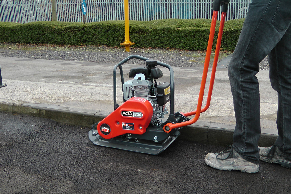 Midweight HAUC Plate Compactor PCLX 320 Streetworks Pure Clean Rental Solutions