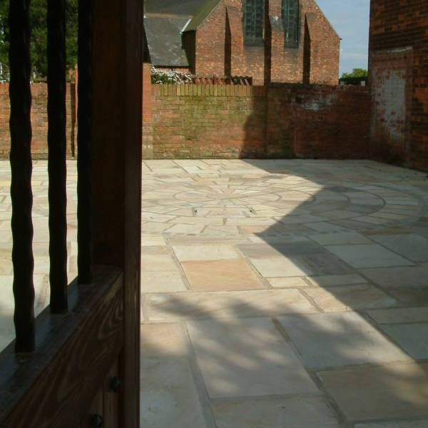 Mint Fossil - Natural Sandstone Paving Pure Clean Rental Solutions