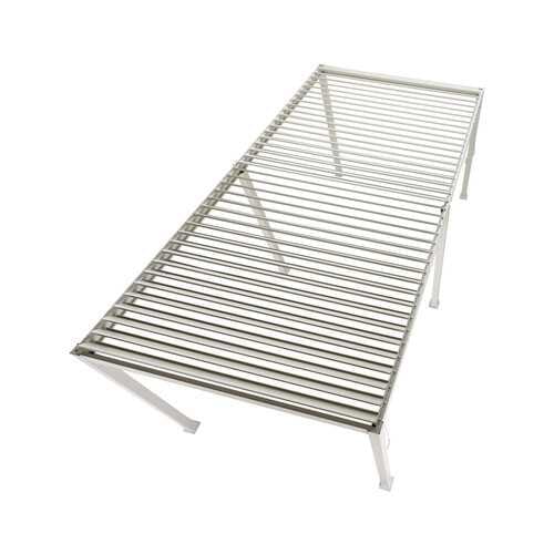 Nova - Titan 6x3m Rectangular Aluminium Pergola Pure Clean Rental Solutions