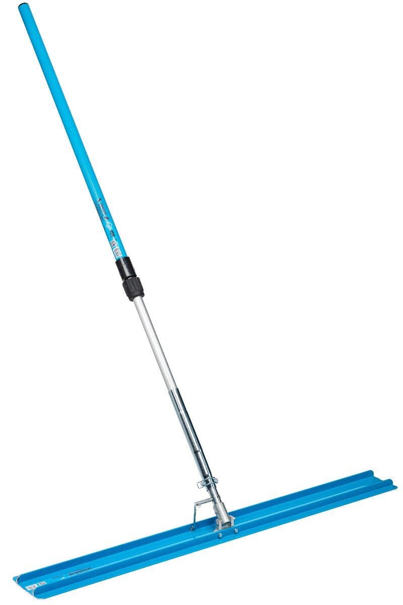 Ox Pro Aluminium Bullfloat with Telescopic Handle - 1200mm / 48in Pure Clean Rental Solutions