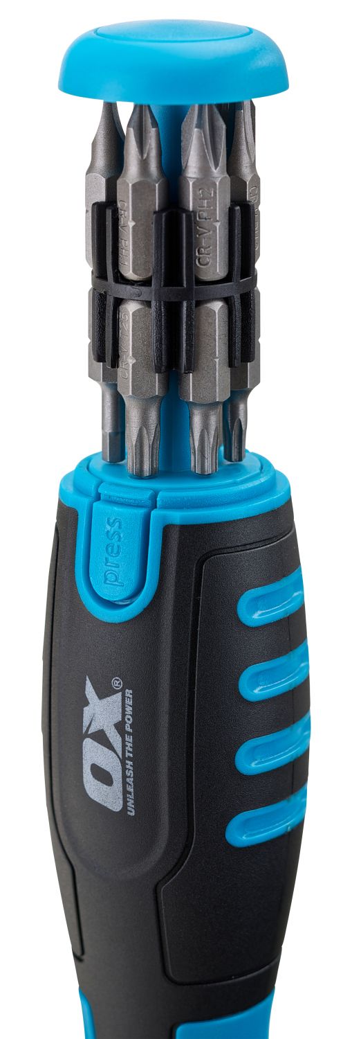 Ox Pro Heavy Duty Multibit Ratchet Screwdriver Pure Clean Rental Solutions