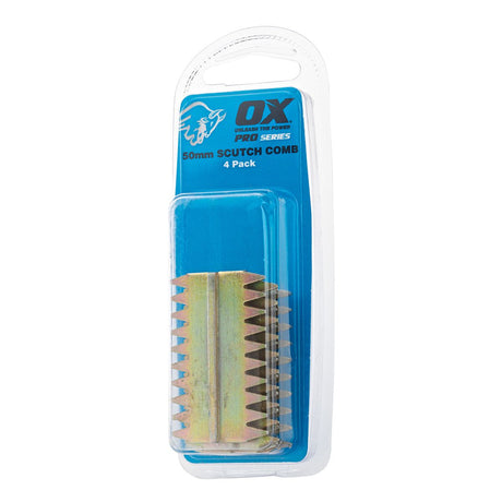 Ox Pro Scutch Combs 4pk Pure Clean Rental Solutions