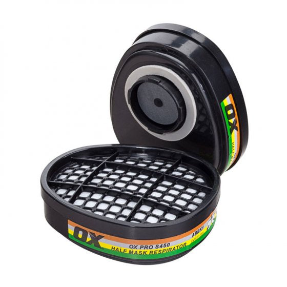 OX-S483201 TWIN FILTER ABEK1 CARTRIDGES IN BAG Pure Clean Rental Solutions