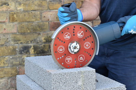 Ox Spectrum Superior Turbo Diamond Blade - Multi Steel Pure Clean Rental Solutions