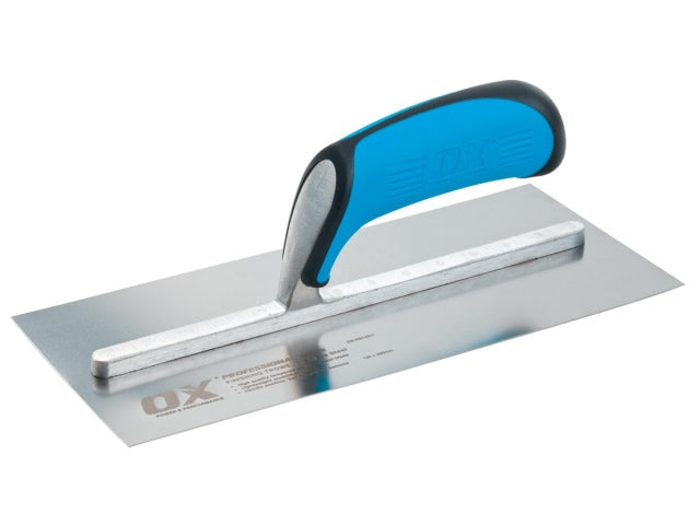 OX Tools Pro Stainless Steel Plasterers Trowel - 114 X 280mm Pure Clean Rental Solutions