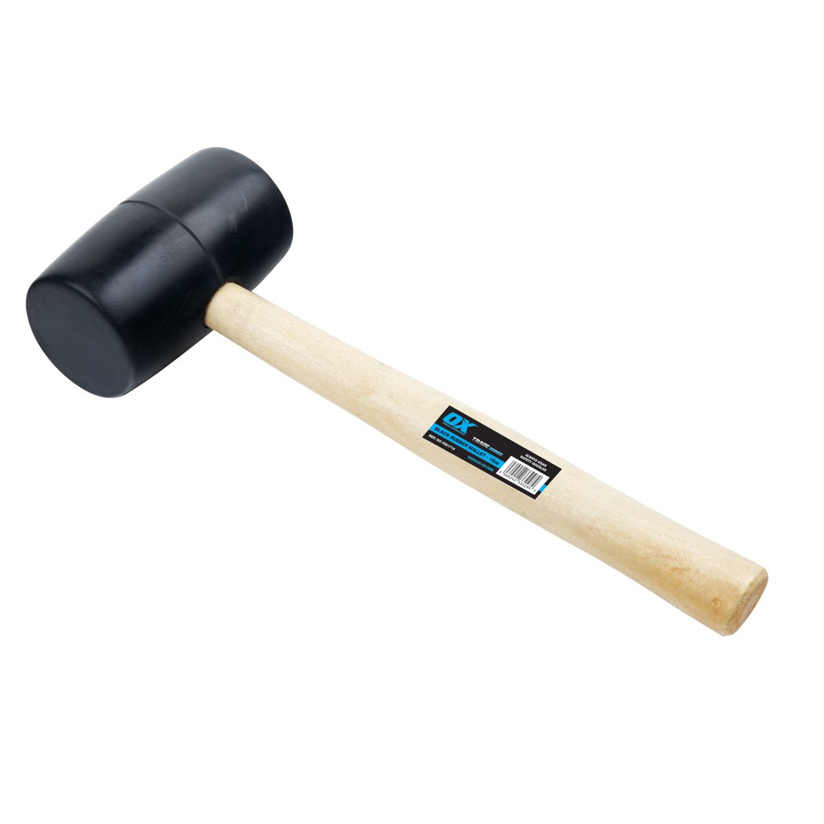 Ox Trade Black Rubber Mallet Pure Clean Rental Solutions