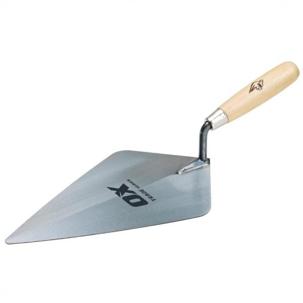 Ox Trade Brick Trowel London - Wooden Handle 11"/280mm Pure Clean Rental Solutions