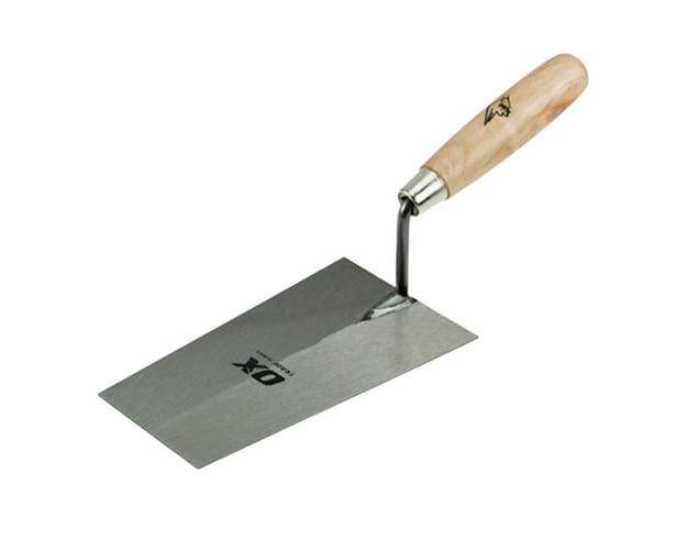 Ox Trade Bucket Trowel - Wooden Handle 7"/180mm Pure Clean Rental Solutions