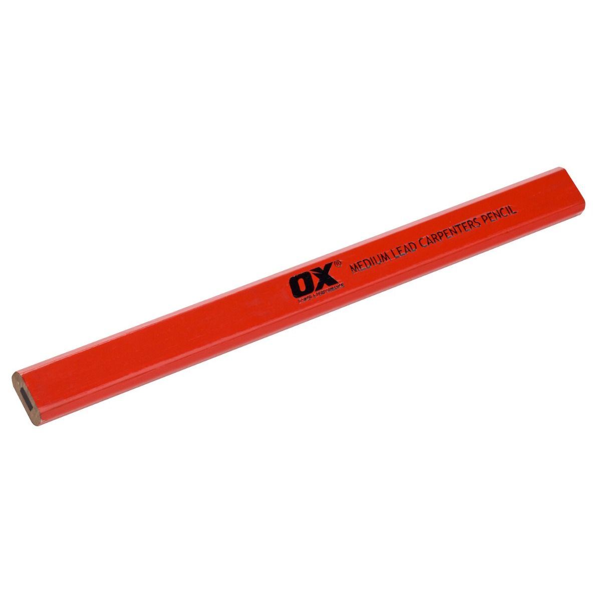 Ox Trade Carpenters Pencils 10pk Pure Clean Rental Solutions Medium Red