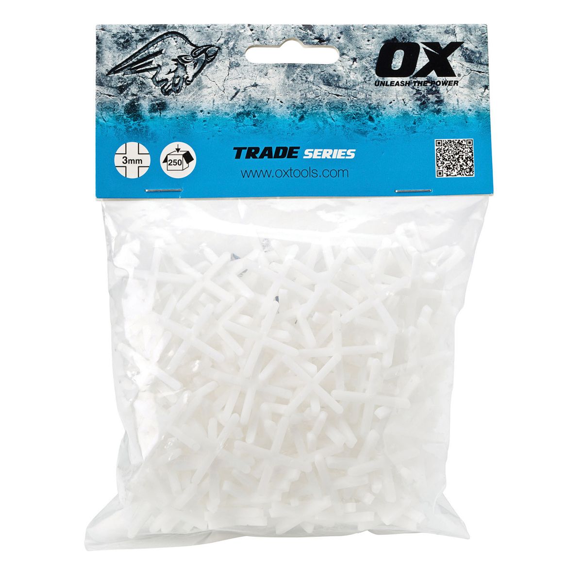 Ox Trade Cross Shaped Tile Spacers - 5mm (250pk) Pure Clean Rental Solutions