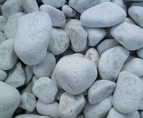 Polar White Cobbles 40-90mm Pure Clean Rental Solutions