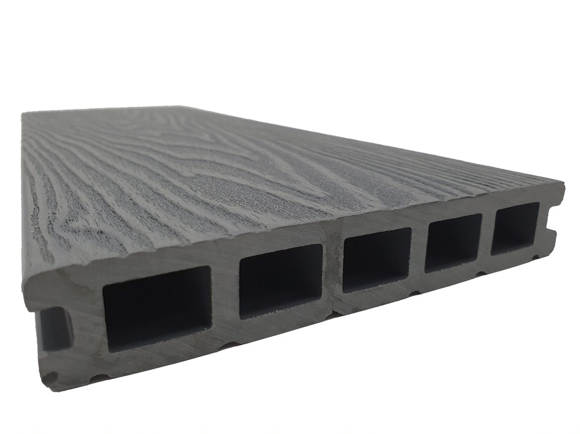 PureDeck Anthracite 3.6M Composite Decking Board Pure Clean Rental Solutions