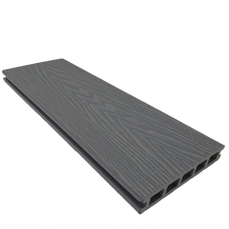 PureDeck Anthracite 3.6M Composite Decking Board Pure Clean Rental Solutions