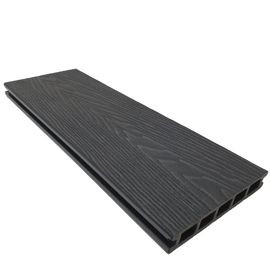 PureDeck Charcoal 3.6M Composite Decking Board Pure Clean Rental Solutions