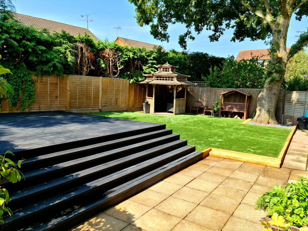 PureDeck Charcoal 3.6M Composite Decking Board Pure Clean Rental Solutions