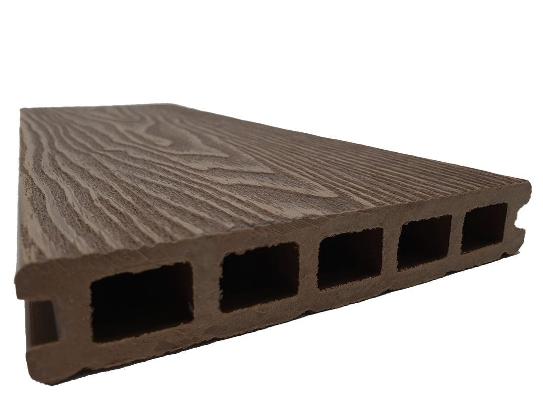 PureDeck Oak 3.6M Composite Decking Board Pure Clean Rental Solutions