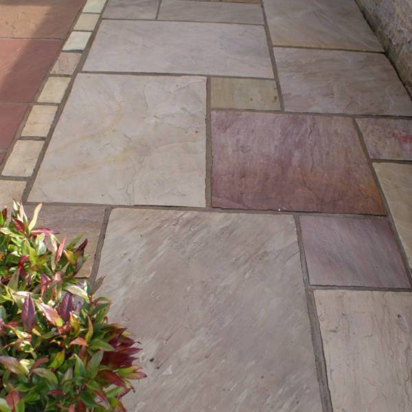Raveena - Natural Sandstone Paving Pure Clean Rental Solutions